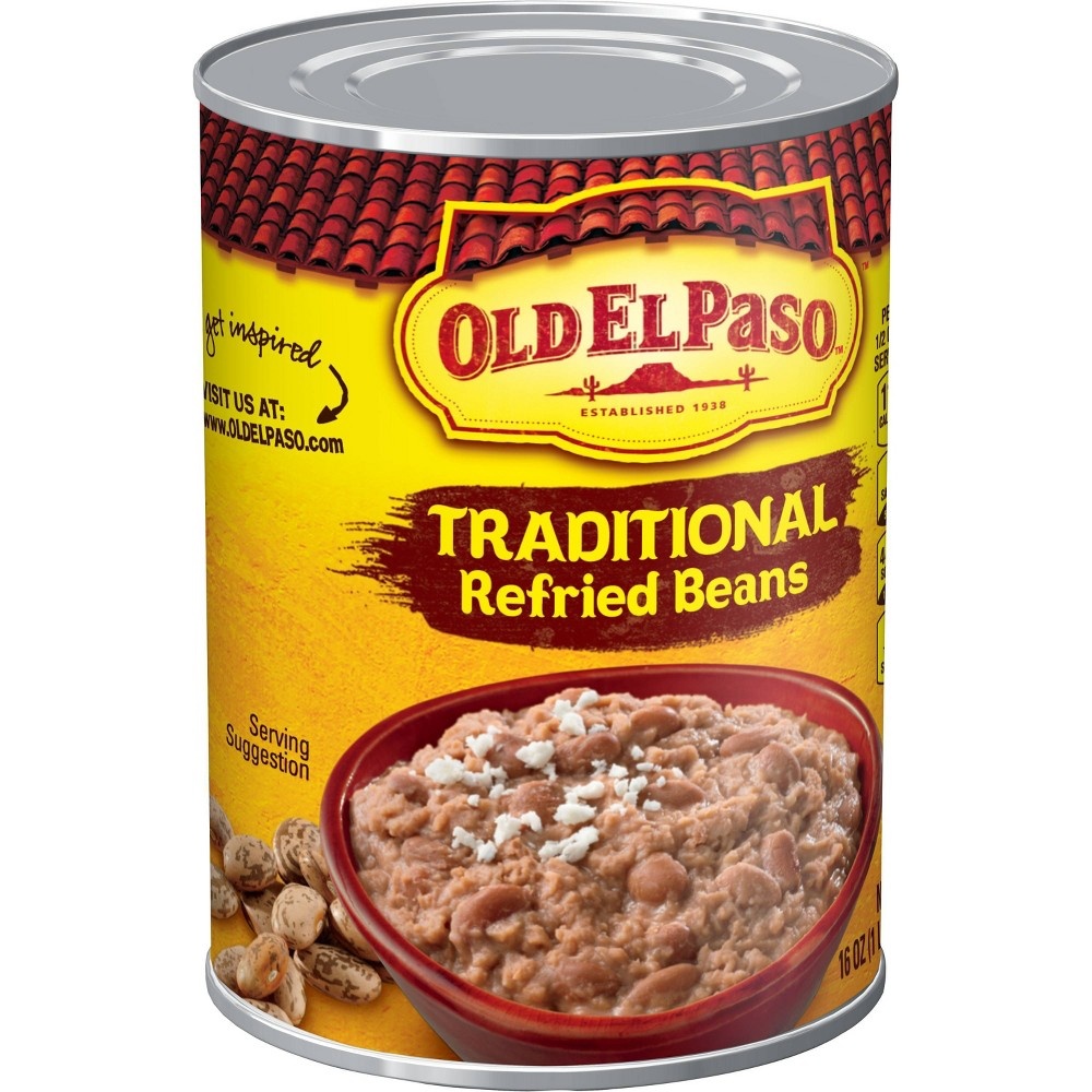 Old El Paso Traditional Refried Beans 16 oz | Shipt