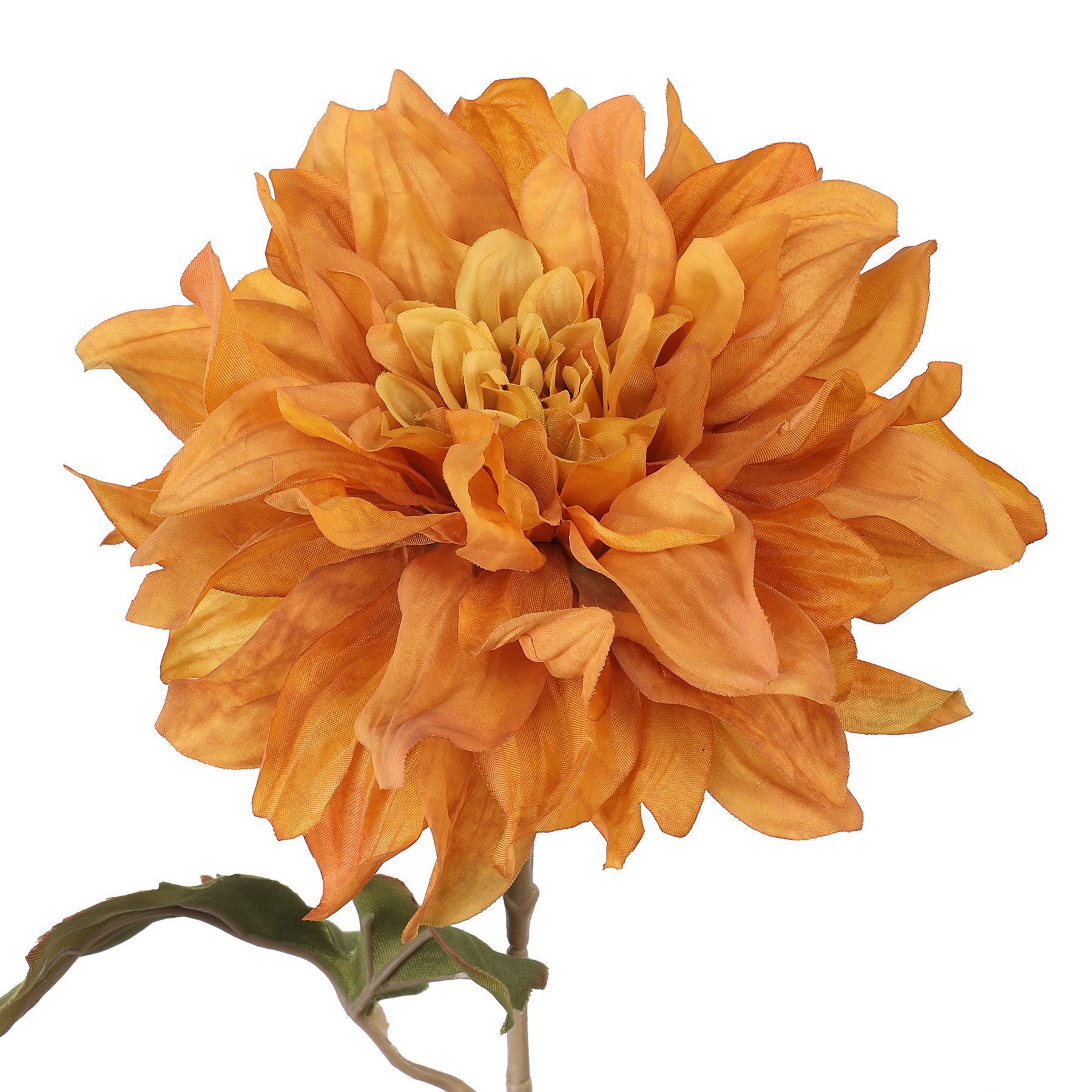 slide 2 of 2, 24" Orange Dahlia Stem By Ashland, 24 in