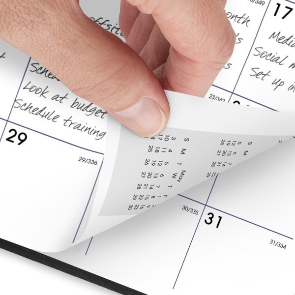 slide 5 of 7, AT-A-GLANCE® DayMinder® 2026 Monthly Planner, Black, Medium, 7"" x 8 3/4"", 1 ct