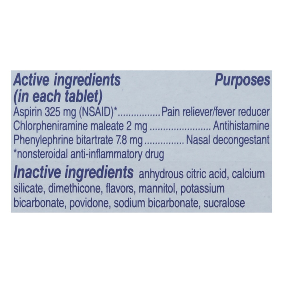 slide 5 of 12, Alka-Seltzer PowerFast Fizz Sparkling Original Flavor Severe Cold 24 Effervescent Tablets, 24 ct