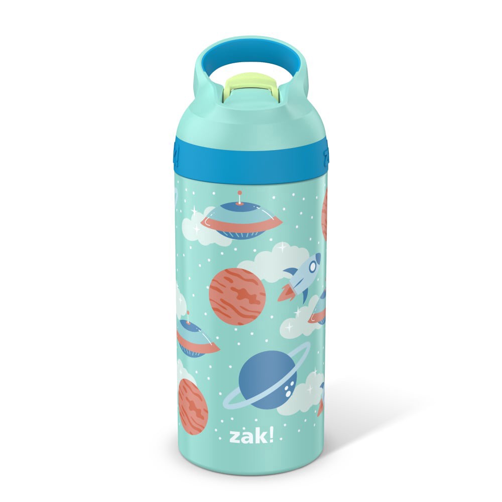 slide 1 of 4, Zak! Designs Stainless Steel Double Walled Water Bottle, 1 ct