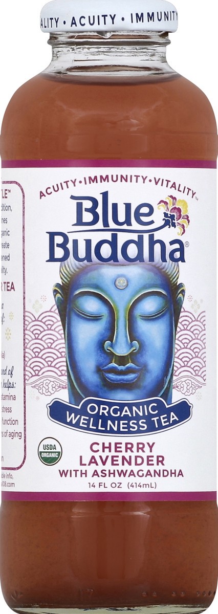 slide 2 of 7, Blue Buddha Wellness Tea - 14 oz, 14 oz