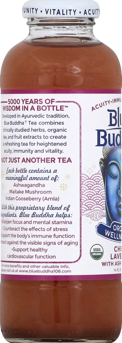 slide 5 of 7, Blue Buddha Wellness Tea - 14 oz, 14 oz