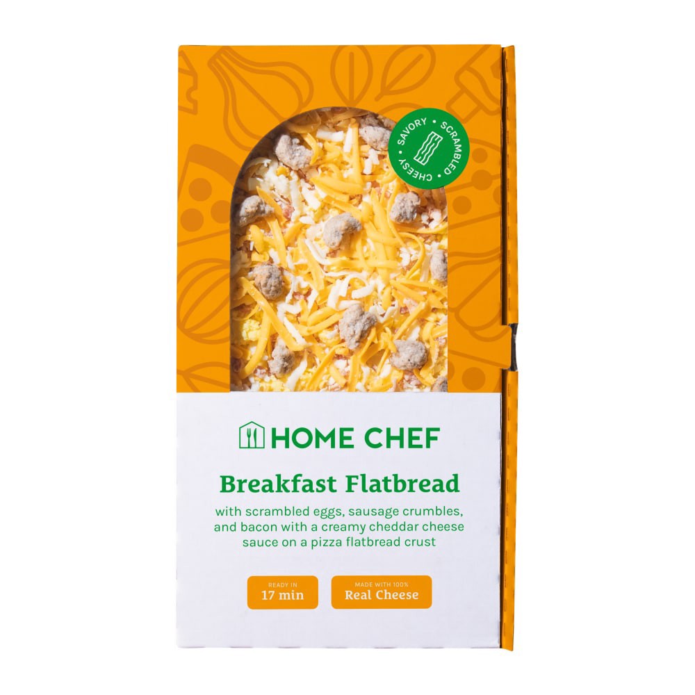 slide 4 of 4, Home Chef Breakfast Flatbread, 14.1 oz