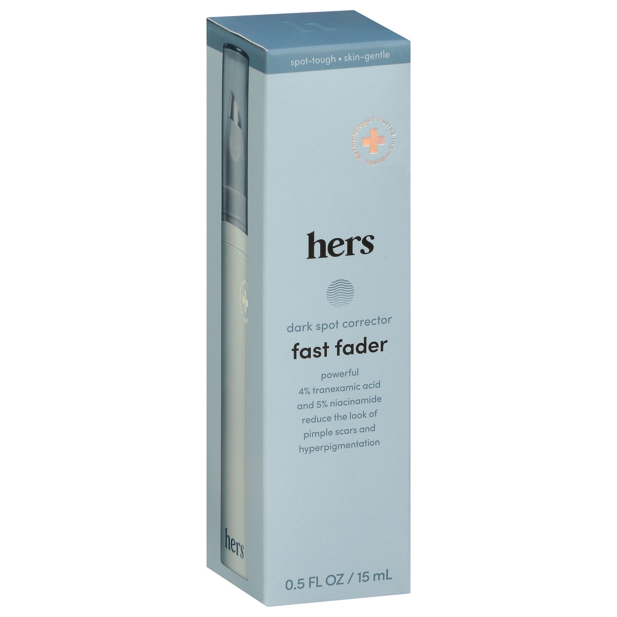 slide 7 of 10, Hers Fast Fader Dark Spot Corrector 0.5 fl oz, 0.5 fl oz