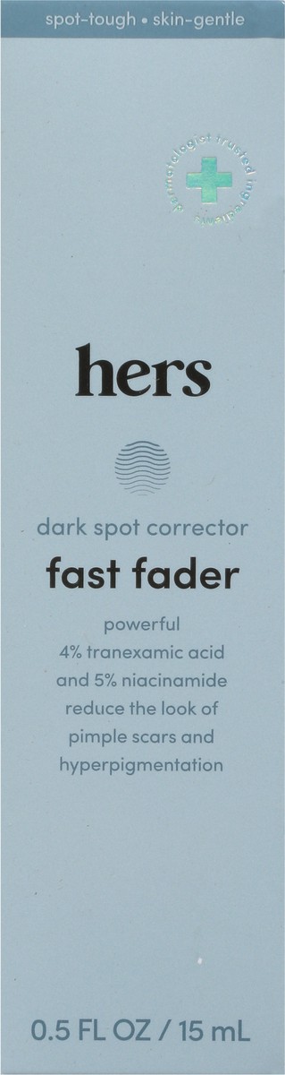 slide 9 of 10, Hers Fast Fader Dark Spot Corrector 0.5 fl oz, 0.5 fl oz