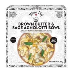 Tattooed Chef Brown Butter & Sage Agnolotti Bowl - 8 oz