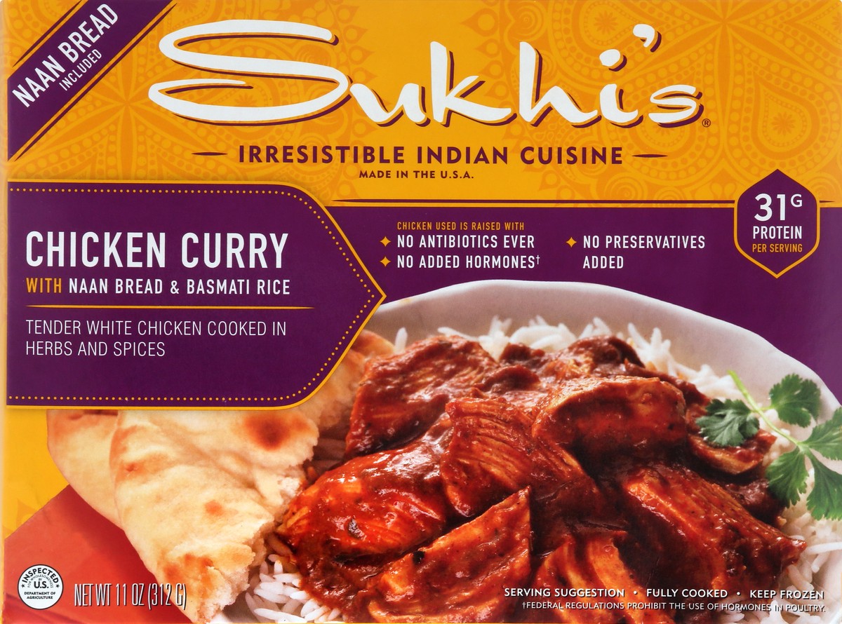 slide 9 of 13, Sukhi's Chicken Curry 11 oz, 11 oz