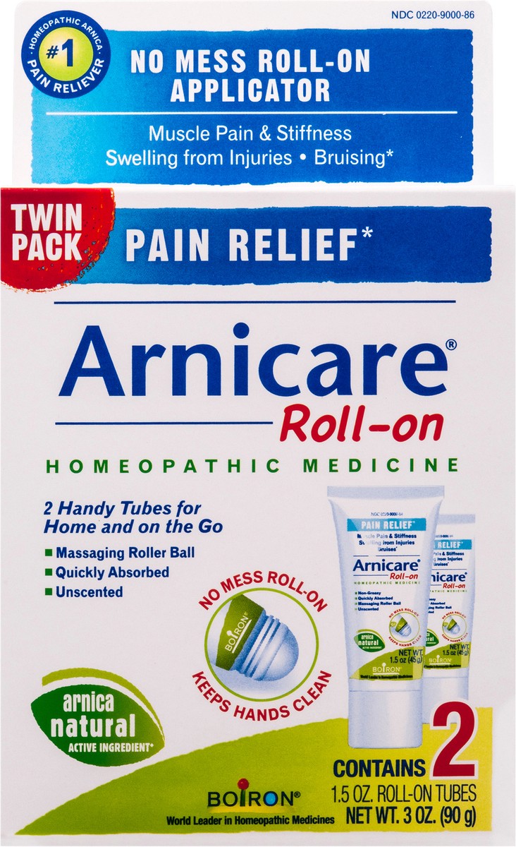 slide 4 of 7, Arnicare Roll-on Twin Pack, 2 ct