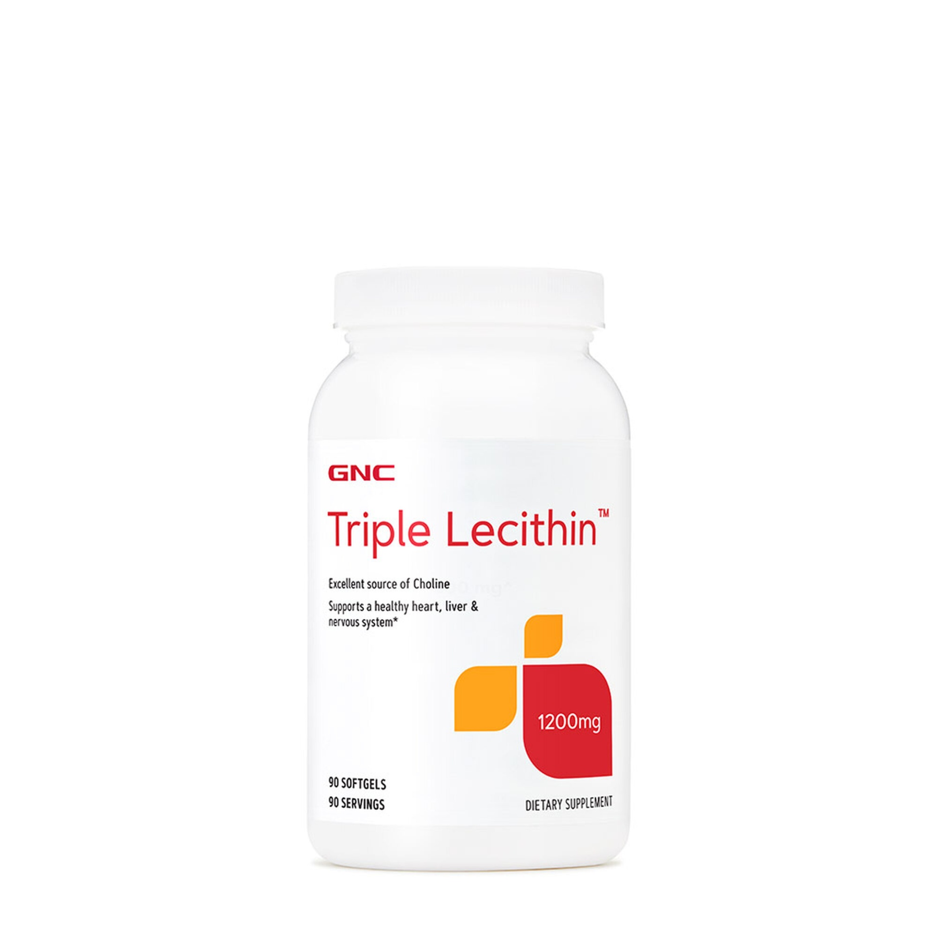 slide 1 of 1, GNC Triple Lecithin 1200 MG, 90 ct