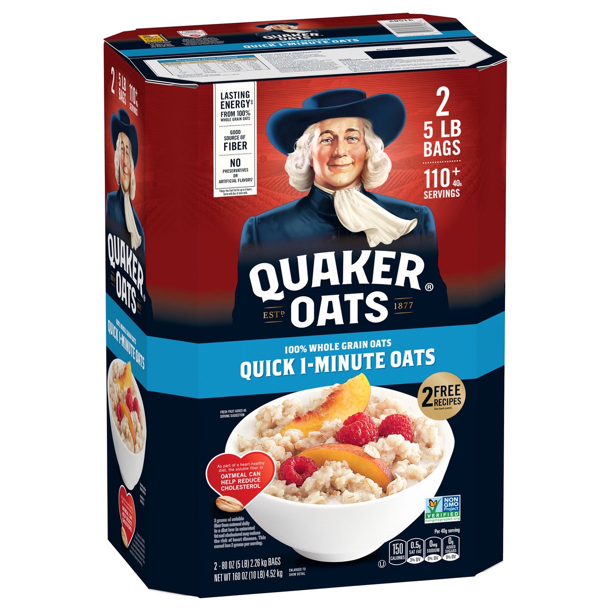 slide 2 of 6, Quaker Oats, 5 lb