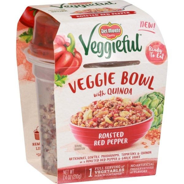 Del Monte Veggieful Roasted Red Pepper Veggie Bowl with Quinoa | Shipt