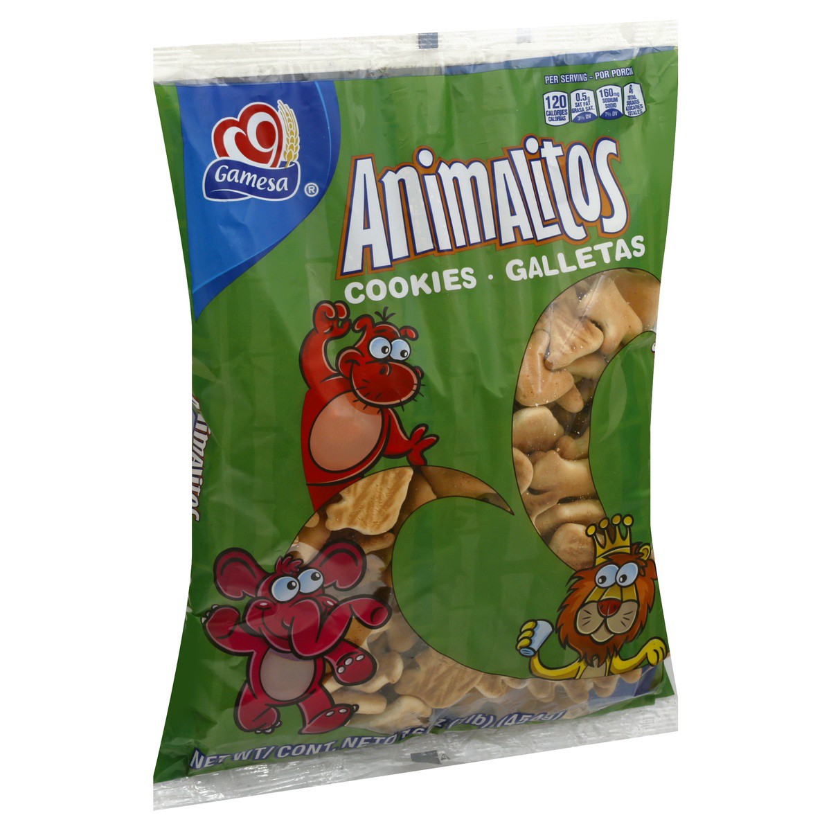 slide 9 of 10, Gamesa Cookies, 16 oz