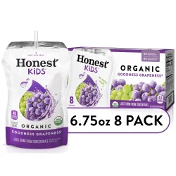 Honest Tea Honest Kids Goodness Grapeness Organic Juice Drinks