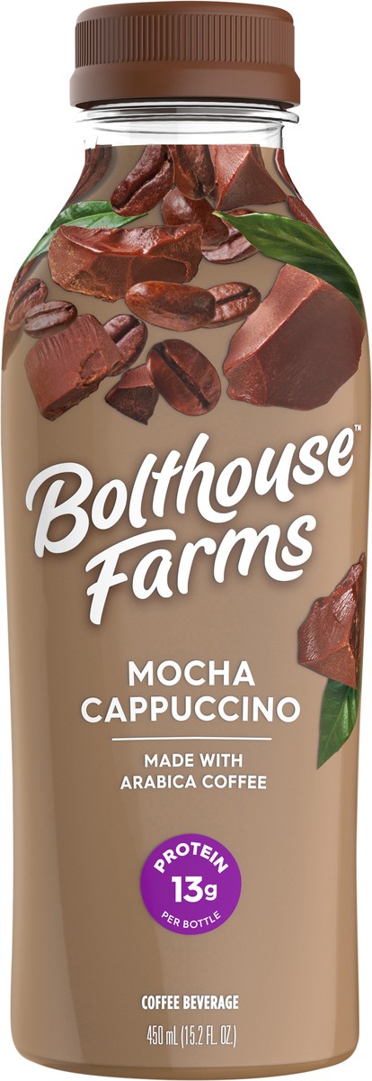 slide 3 of 5, Bolthouse Farms Perfectly Protein Coffee, Mocha Cappuccino, 15.2 fl. oz. Bottle, 15.2 oz