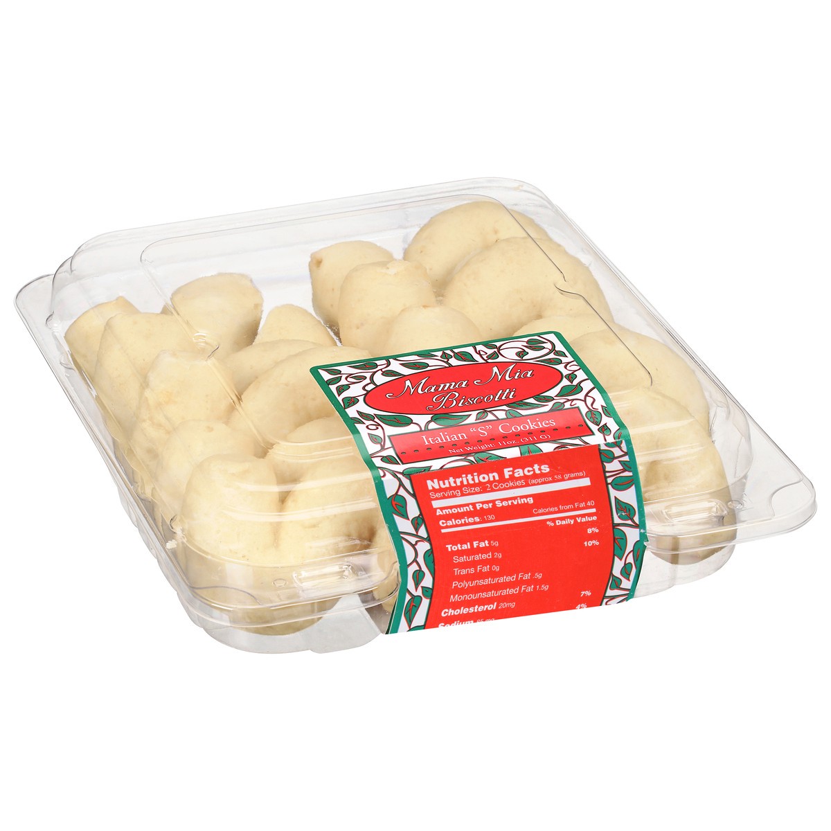 slide 3 of 9, Mama Mia Biscotti Mama Mia Biscot Cookie Italian S Shape - 10 oz, 10 oz