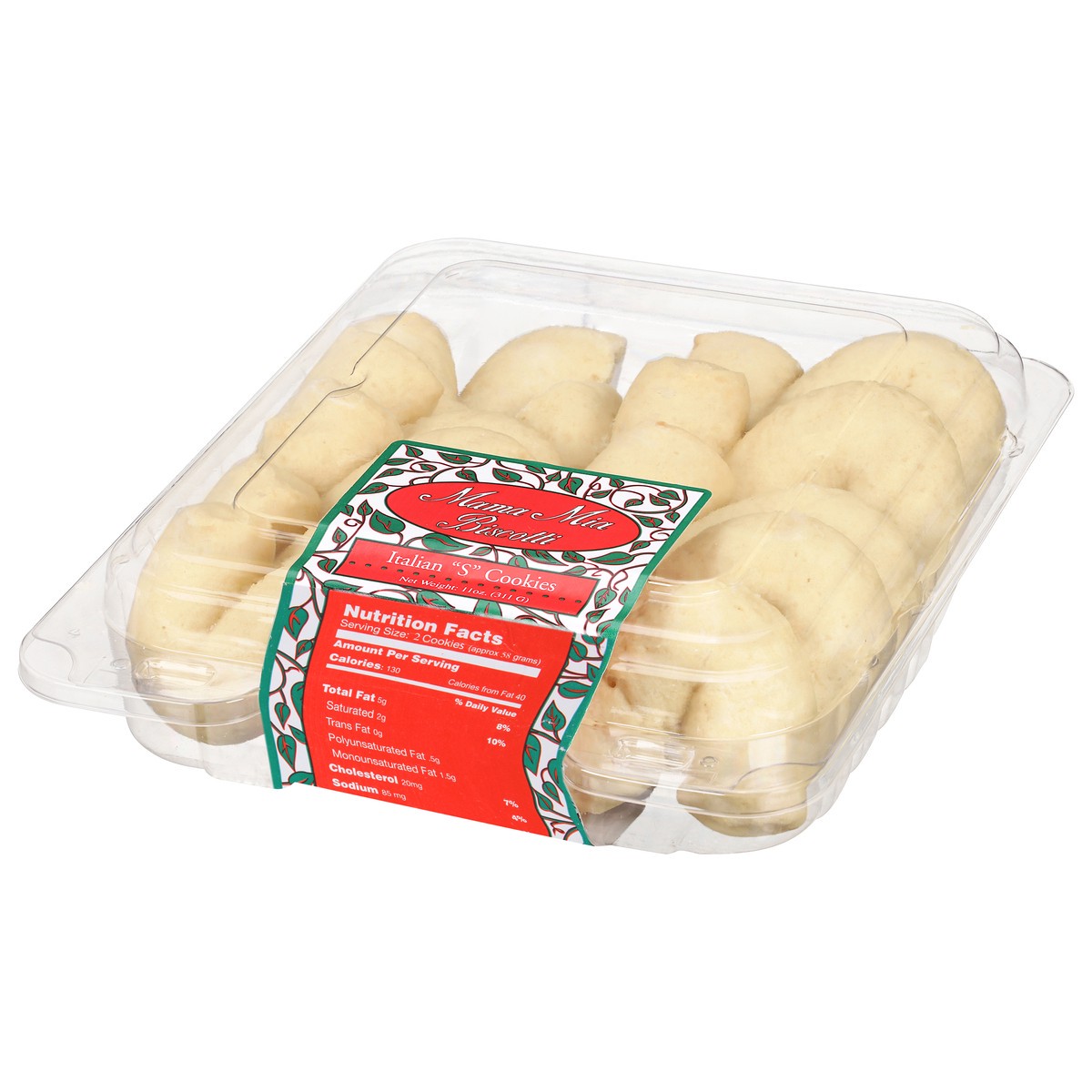 slide 7 of 9, Mama Mia Biscotti Mama Mia Biscot Cookie Italian S Shape - 10 oz, 10 oz