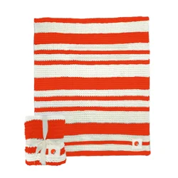 Browns Cable Knit Throw 50x60in. Blanket