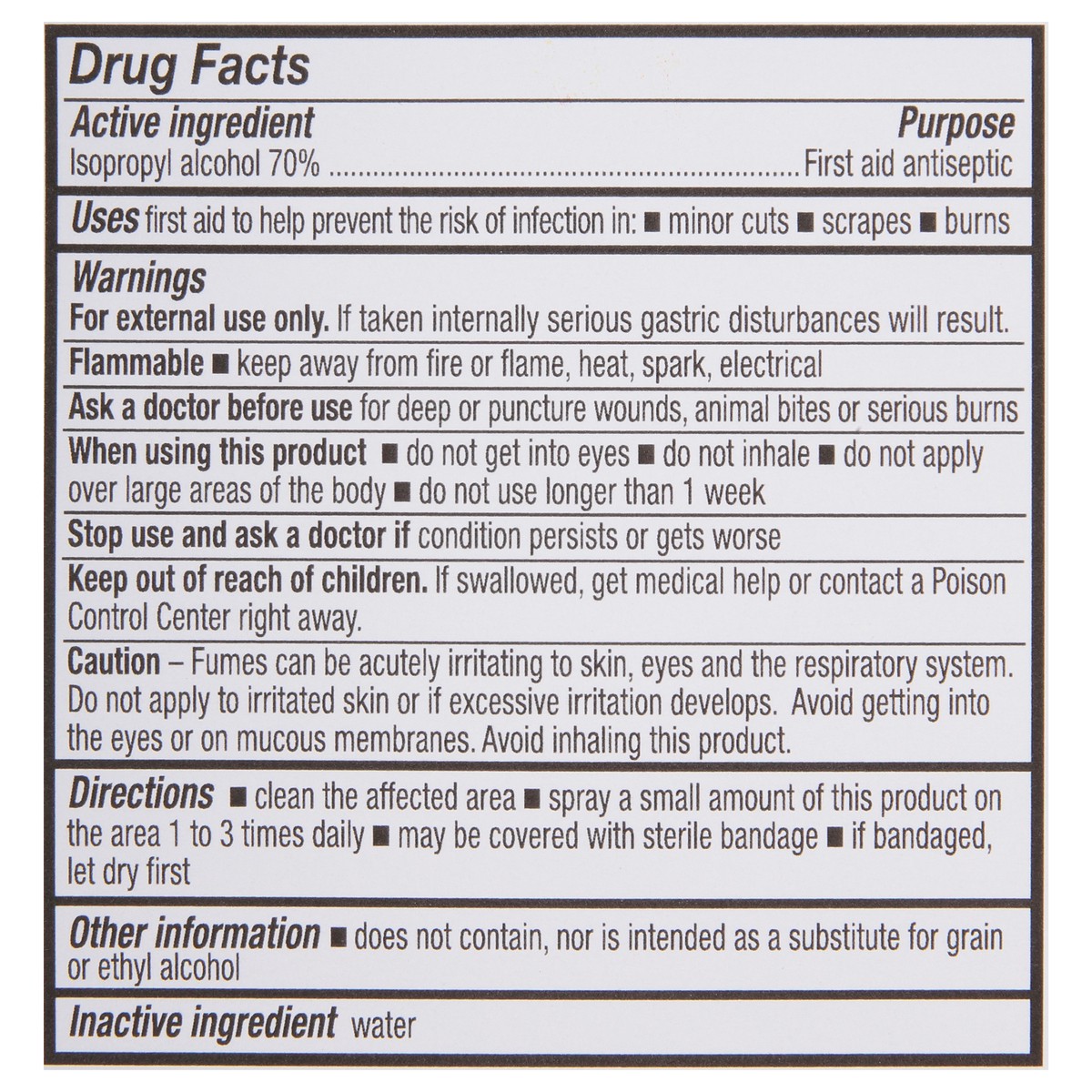 slide 3 of 17, Topcare 70% Isopropyl Alcohol, 10 oz