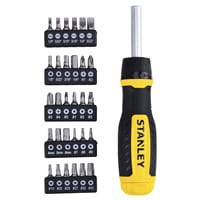 slide 3 of 5, Stanley Ratcheting Screwdriver Set, 30 ct