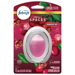 Febreze Small Spaces Holiday Air Freshener Cranberry Tart Scent, .25 fl. oz.