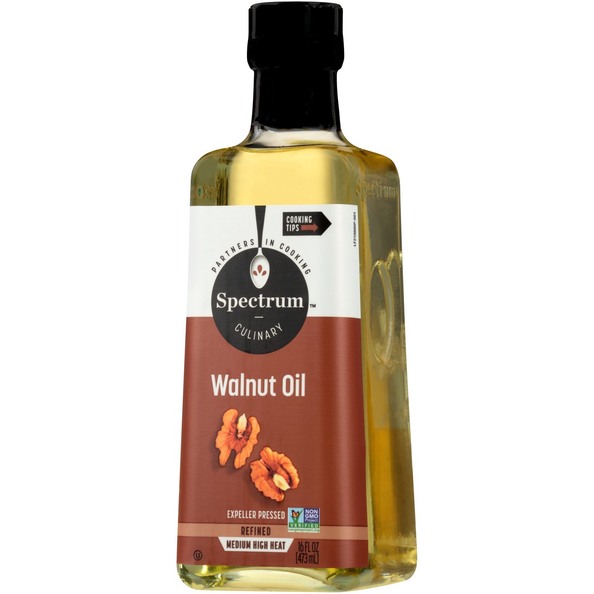 slide 5 of 9, Spectrum Culinary Walnut Oil 16 fl. oz. Bottle, 16 fl oz