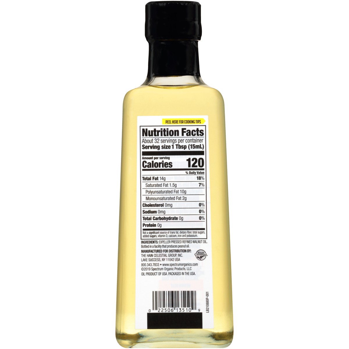 slide 6 of 9, Spectrum Culinary Walnut Oil 16 fl. oz. Bottle, 16 fl oz