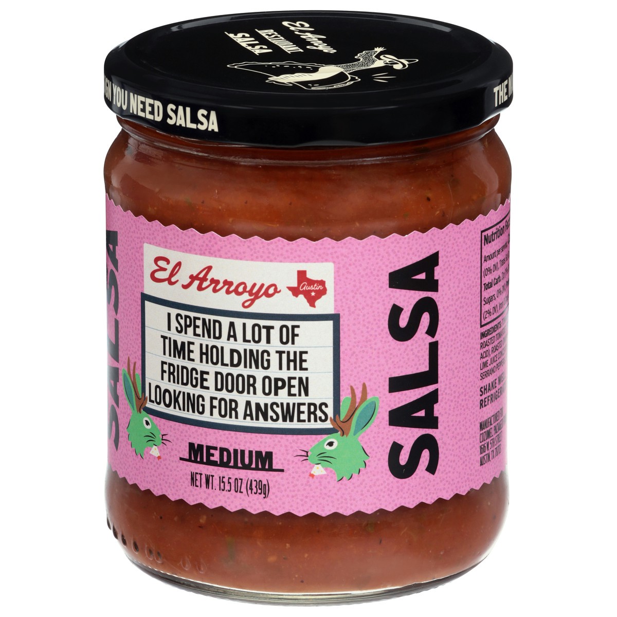 slide 3 of 4, El Arroyo Medium Salsa 15.5 oz, 15.5 oz