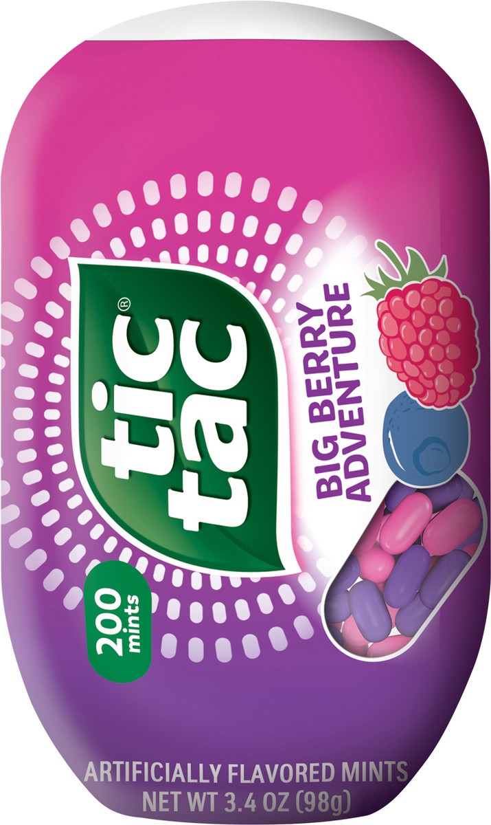 slide 4 of 11, Tic Tac Big Berry Adventure Mints 200 ea, 200 ct