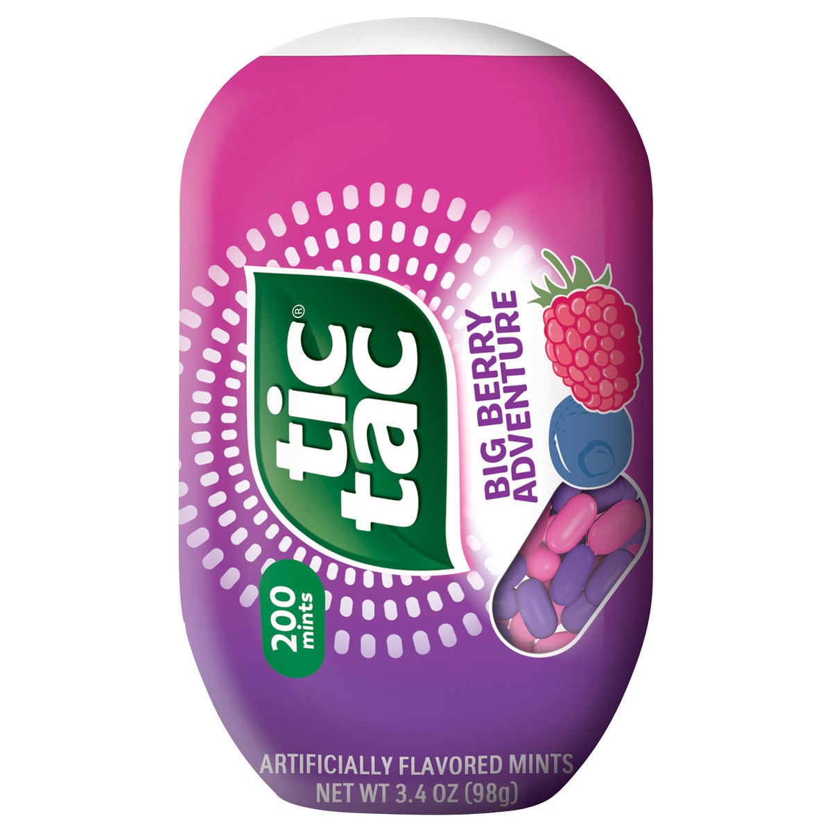 slide 8 of 11, Tic Tac Big Berry Adventure Mints 200 ea, 200 ct