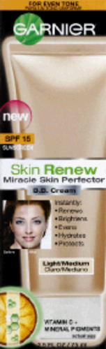 slide 1 of 1, Garnier Skin Renew Miracle Skin Perfector BB Cream: Daily Moisture Care Light/Medium, 2.5 oz