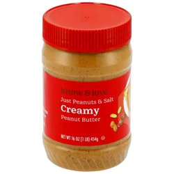 Know & Love Natural Peanut Butter 16 Ounces