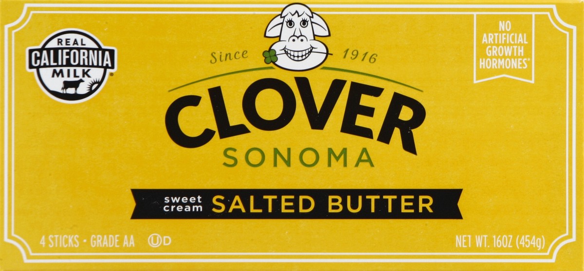 slide 2 of 4, Clover Butter 4 ea, 4 ct
