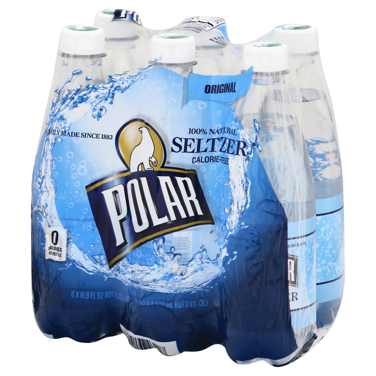 slide 8 of 13, Polar 100% Natural Original Seltzer 6 ea, 6 ct