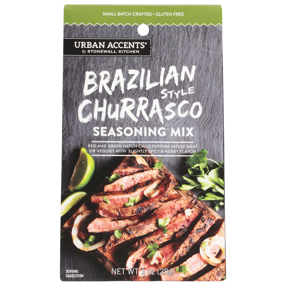 slide 1 of 14, Urban Accents Brazilian Style Churrasco Seasoning Mix 1 oz, 1 oz