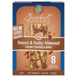 Chewy Granola Bars, Sunbelt Bakery Family Pack Sweet & Salty Almond (8 CT)