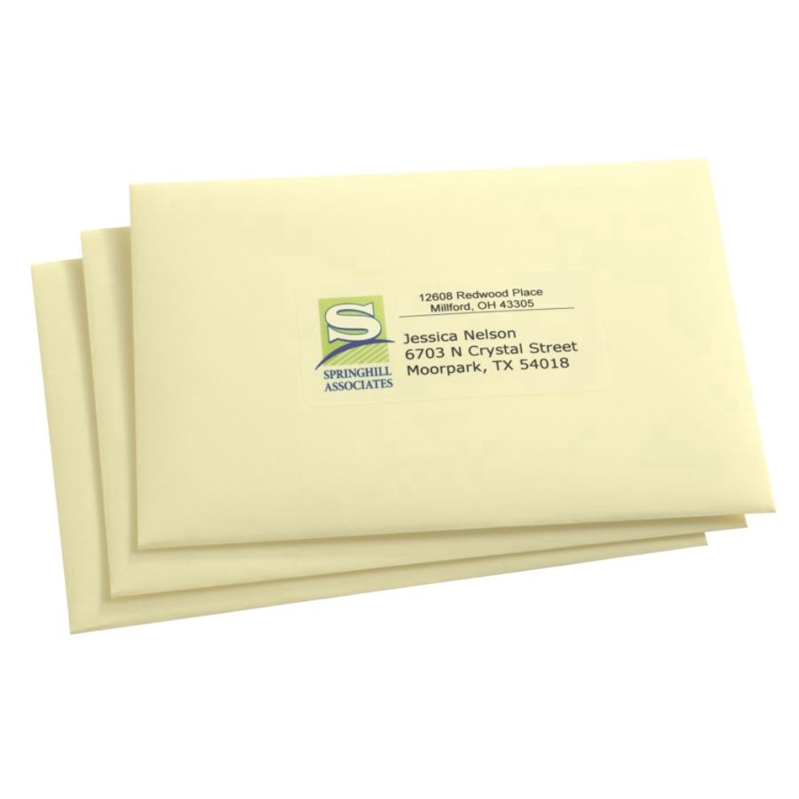 slide 4 of 9, Avery 08660, Clear Easy Peel Mailing Labels, 1 x 2 5/8, 750 ct