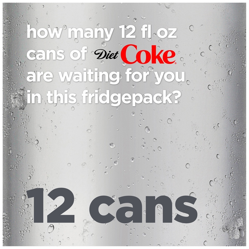 slide 2 of 5, Coca-Cola Diet Coke Cans, 12 ct; 12 fl oz