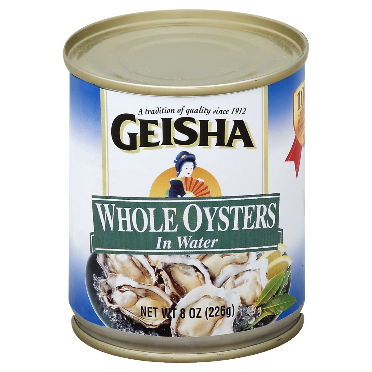 slide 1 of 1, Geisha Oysters 8 oz, 