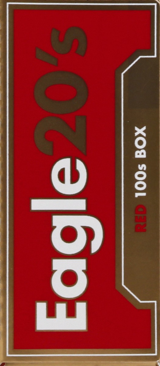 slide 6 of 9, Eagle Brand Cigarettes, Class A, Red 100s, 200 ct