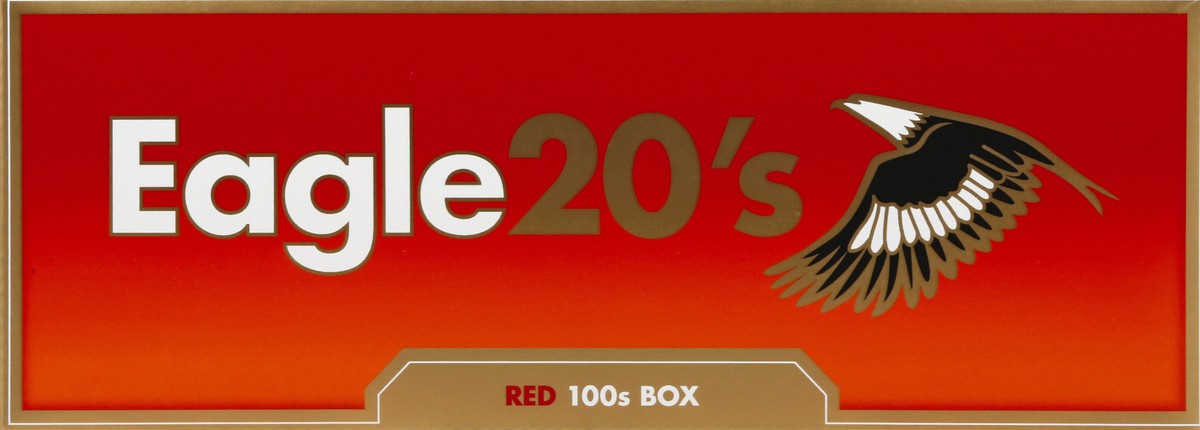 slide 9 of 9, Eagle Brand Cigarettes, Class A, Red 100s, 200 ct