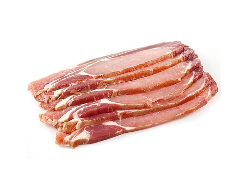 slide 1 of 1, Behrmann Smoked Thick Sliced Bacon, per lb