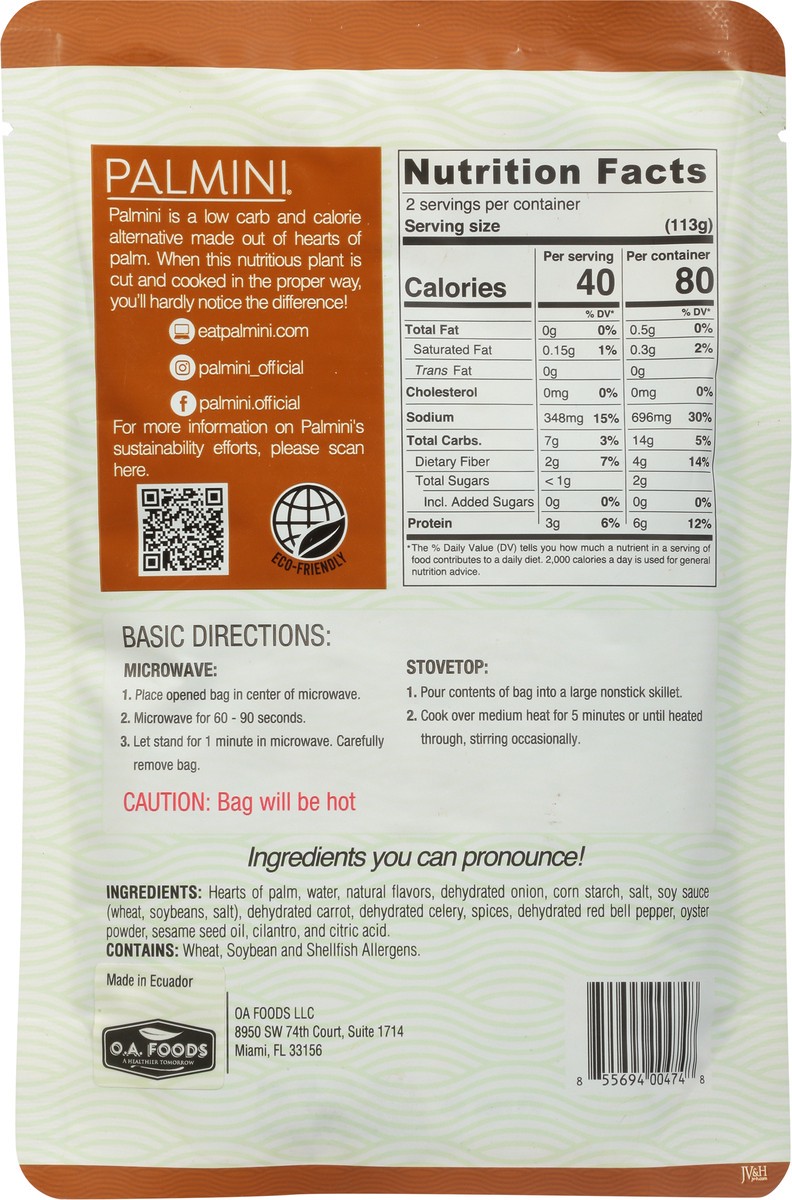 slide 3 of 9, Palmini Rice Fried Hearts Of Palm, 8 oz