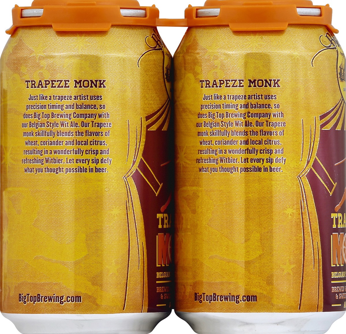 slide 3 of 4, Big Top Brewing Company Trapeze Monk, 6 ct; 12 oz