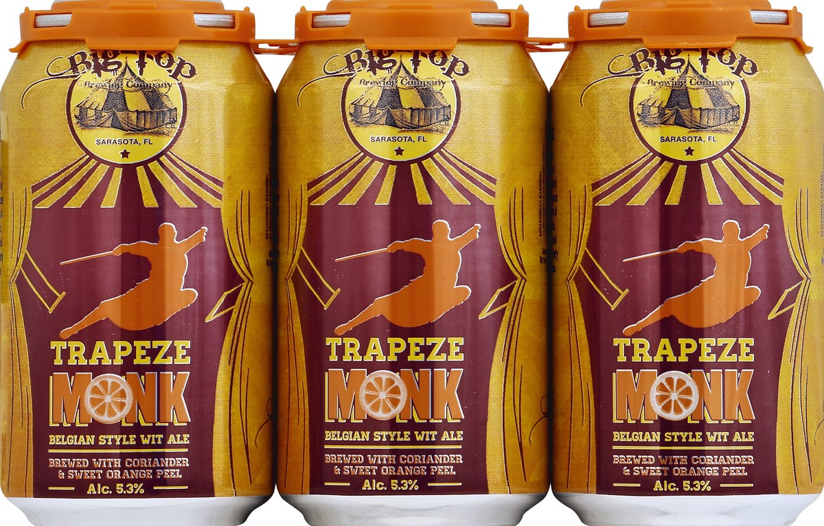 slide 4 of 4, Big Top Brewing Company Trapeze Monk, 6 ct; 12 oz