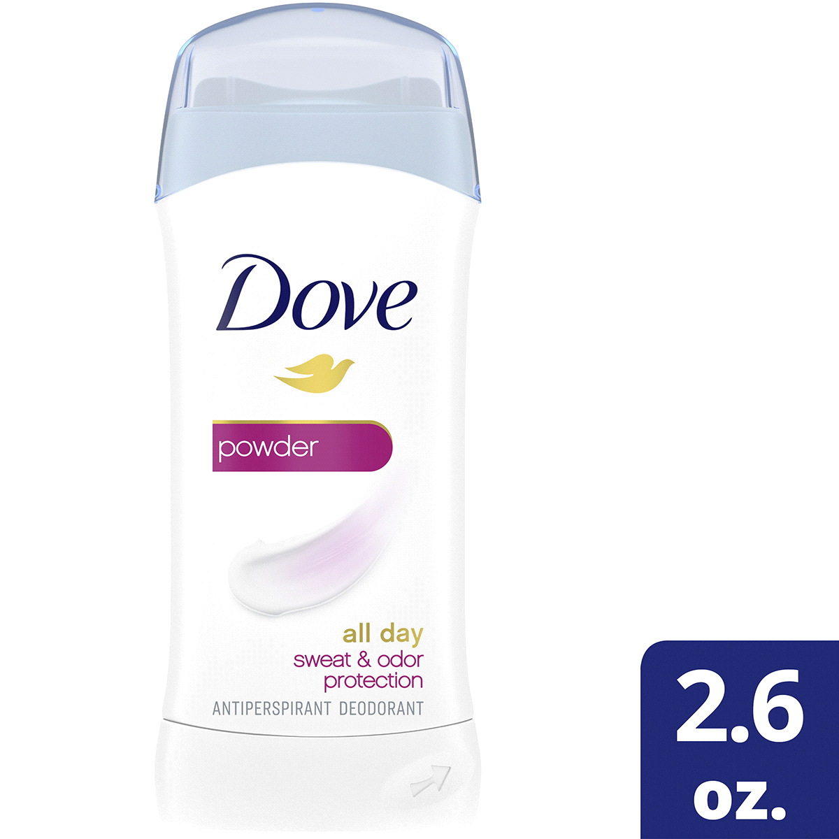 slide 1 of 1, Dove Invisible Solid Powder Fresh Deodorant, 2.6 oz