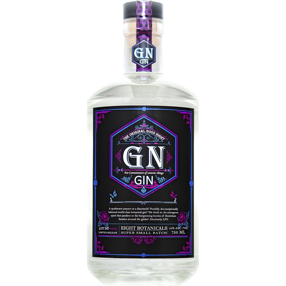 slide 1 of 1, Gn Good Night Gin, 750 ml
