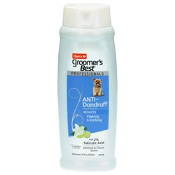 Hartz Groomer's Best Anti-Dandruff Professionals Jasmine & Citrus Scent Dog Shampoo 18 fl oz