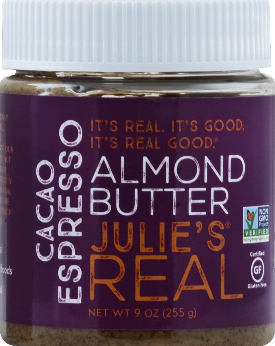 slide 2 of 2, Julie's Real Almond Butter 9 oz, 9 oz