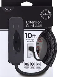 Decor 10 Feet Extension Cord 1 ea